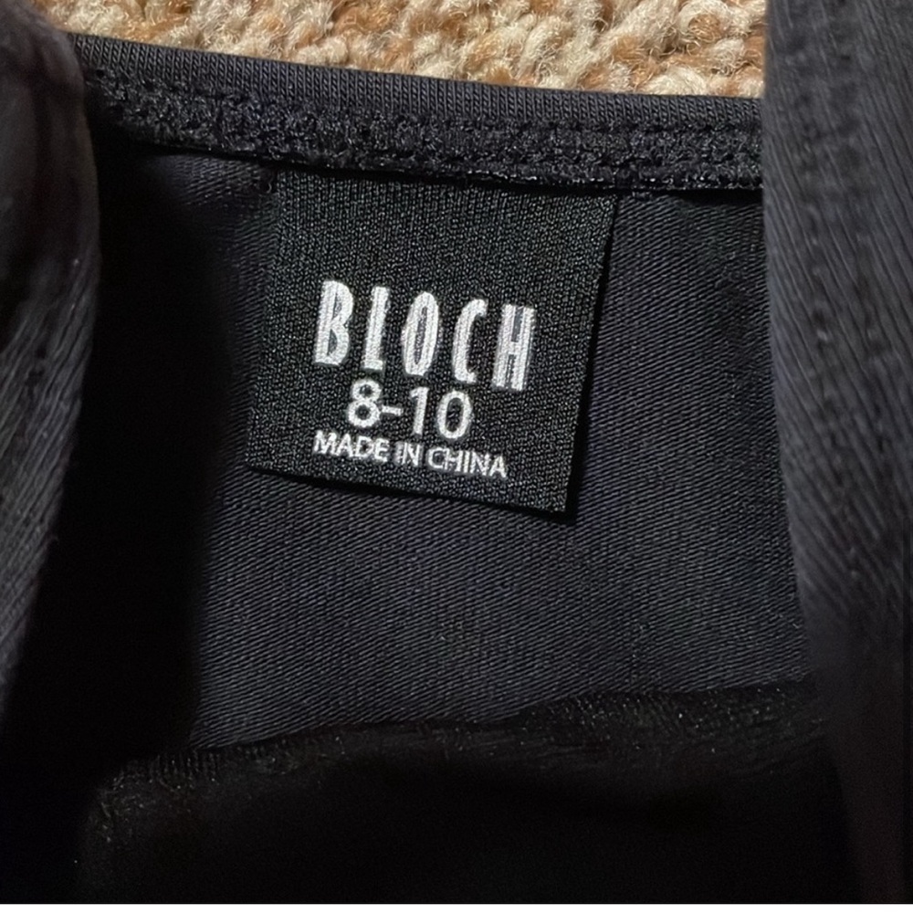 Bloch Dance Girls Dujour Microlux Short sleeve Leotard 8-10 - Picture 4 of 4